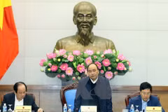 Le Premier ministre préside la réunion du Comité de coopération Vietnam-Laos