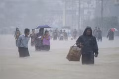 Myanmar : graves inondations suite à la rupture d’un barrage