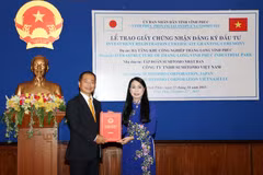 Vinh Phuc : remise de la licence d’investissement à un projet japonais 