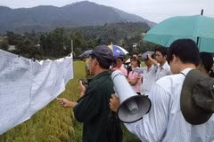La JICA inspecte un projet de développement rural financé par le Japon à Dien Bien