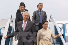 Le président du Myanmar entame sa visite d'Etat au Vietnam 