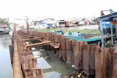 Les relâches d'eau arrivent dans le Delta du Mékong 