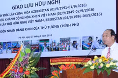 La Journée de l'Indépendance de l'Ouzbékistan fêtée à Hanoi