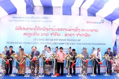 Vietinbank Laos inaugure une succursale à Champassak