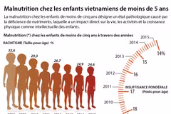 Malnutrition chez les enfants vietnamiens de moins de 5 ans