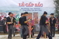 Le rite "câp sac" des Dao, patrimoine culturel immatériel national
