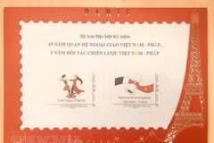 Emission d’une collection philatélique pour célébrer les 45 ans des relations Vietnam-France