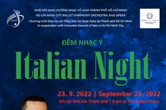 Rendez-vous à la soirée d'opéra et de musique classique "Italian Night" à Ho Chi Minh-Ville
