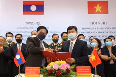 Kon Tum et Attapeu (Laos) renforcent la coopération dans la lutte contre la catastrophe naturelle