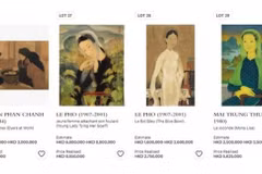 Une œuvre du peintre vietnamien Le Pho vendue pour plus de 1,1 million de dollars 