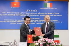 Création d'une Commission mixte de coopération économique Vietnam-Italie