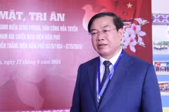 Lo Van Mung, président du Front de la Patrie du Vietnam de Dien Bien. Photo: Vietnam+