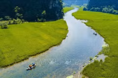 Tam Coc - Bich Dong. Photo: VNA