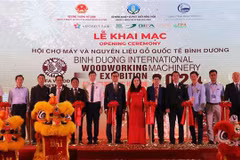 L'ouverture de la 5e édition du BIFA WOOD VIETNAM. Photo: VNA
