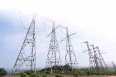 Ligne de 500 kV Nord-Sud. Photo: VNA