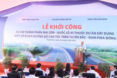 Mise en chantier de l’autoroute Mai Son – Nationale 45