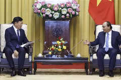 Le président exhorte le groupe Lotte à investir davantage au Vietnam
