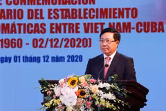 Meeting en l’honneur du 60e anniversaire des relations diplomatiques Vietnam-Cuba