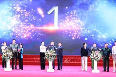 Célébration de la Journée mondiale de la lutte contre la traite des êtres humains à Lao Cai. Photo: VNA
