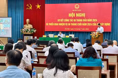 Conférence du ministère de la Construction. Photo: daibieunhandan.vn
