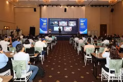 Lors du Forum international des entreprises innovantes à Ho Chi Minh-Ville. Photo: VNA