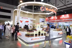 Un stand du Vietnam au salon Thaifex Anuga Asia 2024. Photo: VNA