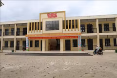 École primaire de la commune de Thanh Lam, district de Nhu Xuan. Photo: VNA