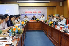 Conférence intitulée "Discuter du nom de Bac Giang au cours des périodes historiques". Photo: bacgiang.gov.vn