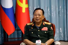 Le général Chansamone Chanyalath, vice-Premier ministre lao et ministre de la Défense. Photo : VNA