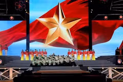 L'émission "Profonds sentiments, liens éternels" à Hai Phong. Photo : VNA