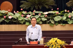 Le président de l'Assemblée nationale Tran Thanh Man. Photo : VNA