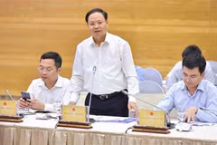 Le vice-ministre des Ressources naturelles et de l'Environnement Le Minh Ngan. Photo : VNA