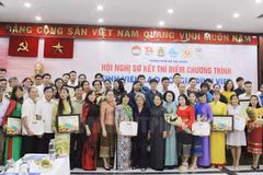 Programme « Étudiants laotiens avec des familles vietnamiennes » à Hô Chi Minh-Ville