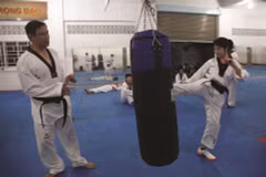 Une classe de taekwondo pas comme les autres
