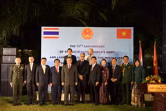 Le 75e anniversaire de la fondation de l'Armée populaire du Vietnam célébré en Thaïlande 