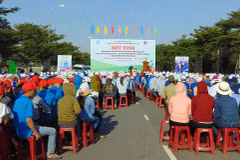 Quang Nam : meeting en écho à la Journée mondiale de l'environnement 2019