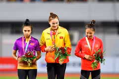 Athlétisme : Quach Thi Lan remporte une médaille d’or lors de la compétition Grand Prix d'Asie 2019