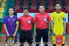 L'arbitre Truong Quoc Dung participera à la Coupe du Monde de Futsal de la FIFA en septembre, sa deuxième fois en tant qu'officiel lors du tournoi. (Photo : AVN)