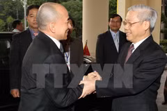Le secrétaire général Nguyên Phu Trong au Cambodge pour une visite historique