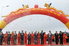 Nam Dinh: Inauguration d'un pont financé par le Japon
