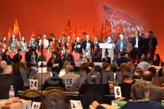 Une délégation du PCV au 37e congrès du Parti communiste français