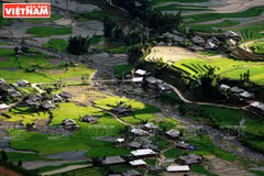 La saison des pluies dans la vallée de Khau Pha