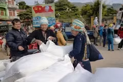Plus de 1.544 tonnes de riz pour les provinces de Diên Biên et Lang Son