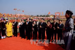 La vice-présidente Nguyen Thi Doan participe à la Fête des Labours à Ha Nam
