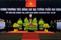 Célébration solennelle des funérailles nationales pour le président Tran Dai Quang