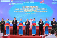 Inauguration du port international de conteneurs de Hai Phong