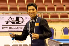 Billard : Ngo Dinh Nai conserve le titre de champion d’Asie de carambole à une bande