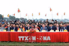 Ouverture de la fête Tich Dien 2018 à Ha Nam 