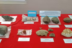 Découverte de plusieurs reliques archéologiques dans la grotte volcanique Krong No