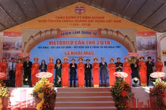Ouverture de l'exposition internationale Vietbuild Can Tho 2018